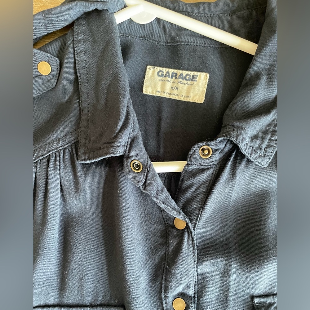 Navy romper ! With pockets! - Picture 3 of 6